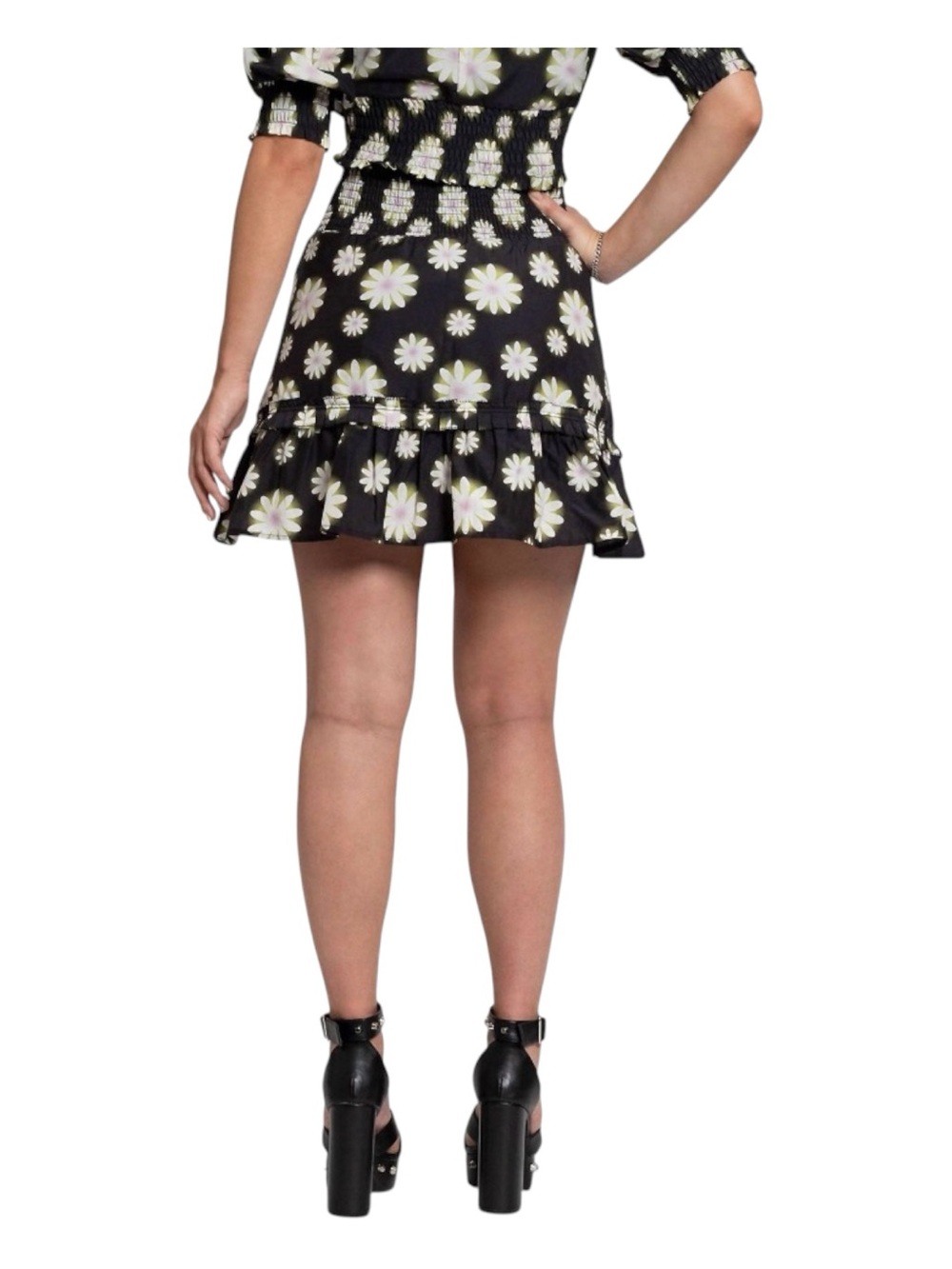 NICOLE MILLER Hazy Daisy Mini Skirt - Picture 3 of 12